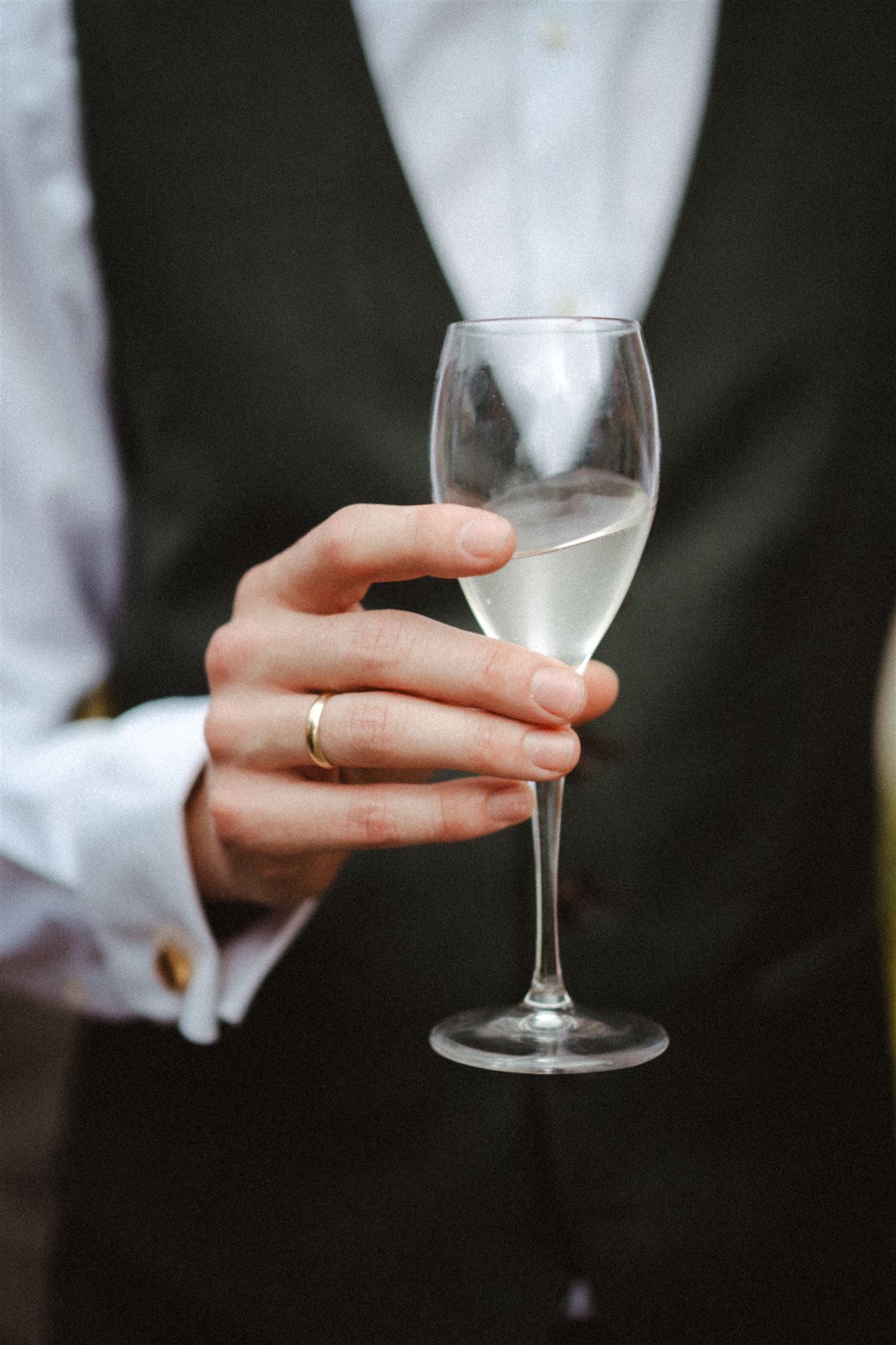 Couple celebrating at their wedding with Je Boy Jordan